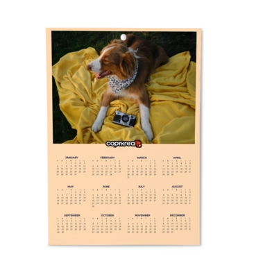 Календари тип постер