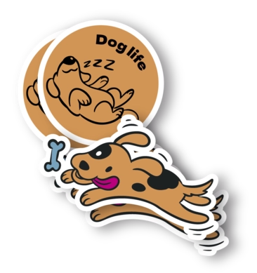 Ламинирани винилни стикери