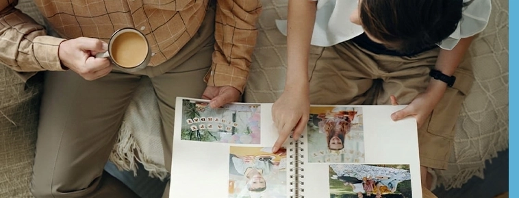 Фотоалбум със спирала