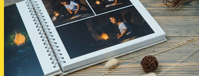 Фотоалбум със спирала